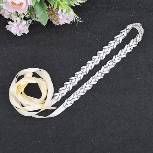 S493A Designer New Opal Wedding Belt Bride Bachelorette Dress Accessories Belts for Women Prom Dresses Evening Dresses Sash