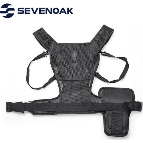 Sevenoak SK-MSP01 Carrier II Multi Camera Carrier Photographer Vest Dual Side Holster Strap for Canon Nikon Sony DSLR Camera