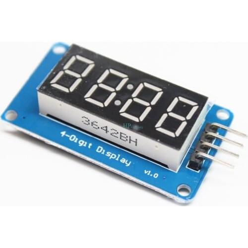 TM1637 LED Display Module for arduino 4 Bits 0.36Inch Clock RED Anode Digital Tube Four Serial Driver Board