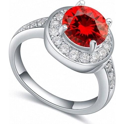 TRACYSWING Real Austrian Crystals Brand AAA Zirconia Micro Inlays Fashion Ring for women New Geometric Th-110017