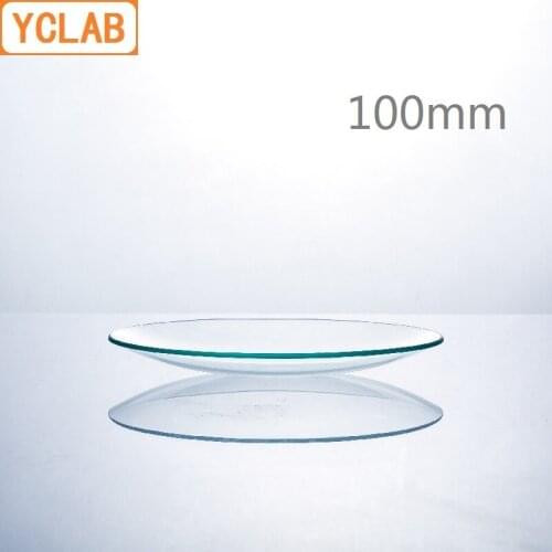 YCLAB 10PCS 100mm Watch Glass Beaker Cover Domed Hard Glass Laboratory Chemistry Equipment