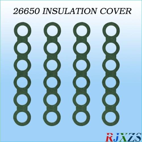 10pcs/alot 26650 insulating cover 6 cells battery protection pad