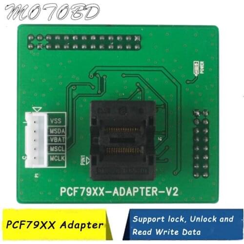 Hot PCF79XX Adapter V2 for VVDI Prog Support lock, Unlock and Read Write Data Auto Diagnostic Tool Simulator