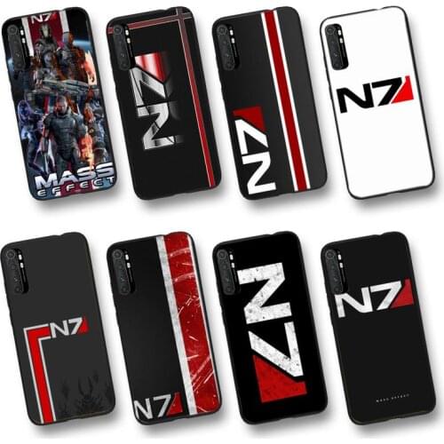 Phone Case For Xiaomi 8 8lite 9t Se 10 10pro Note2 3 10lite MIX2 S MAX2 3 F1 A1 2 Cc9pro N7 Mass Effect Soft Cover
