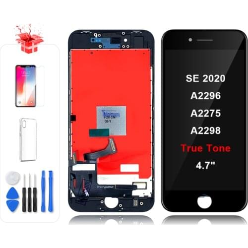 AAAA+ For iPhone SE 2020 SE2 Support True Tone LCD Display With 3D Touch Screen Digitizer Assembly For iPhoneSE 2020