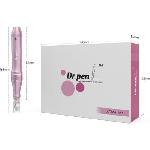 Electric Dr. Pen Ultima M7 Meso Micro Needling Machine Derma Pen Microneedle Therapy Cartridges Needles Skin Care Tool SPA Care
