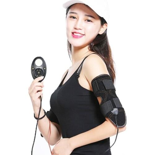 Electric Smart rechargeable EMS arm slimming belt calf Arm Exerciser Weight Loss Slimming Tens low frequence Intensive Massager