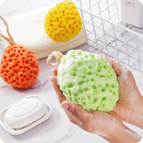 Sponge bath ball multi-function bath wash brush face clean body Body Cleaning scrub ball baby adult towel bathroom supplie-66879