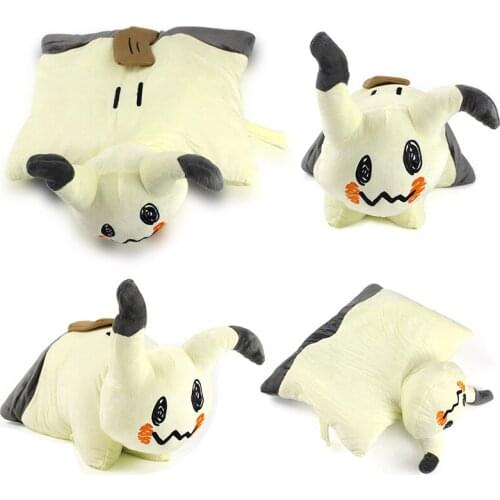 Cartoon Pocket Animals Mimikyu Plush Cushions Pillow Plush Doll Lovely Christmas Gift Toys Home Decoration