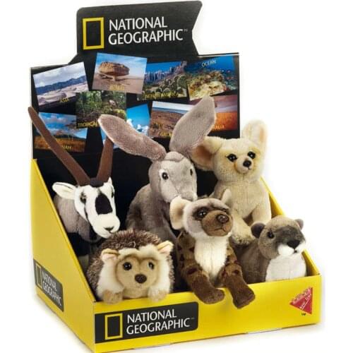 Desert Animal Lint Toys Doll Desert Cotton Rabbit Hedgehog Auricle Foxing The Hyena Oryx