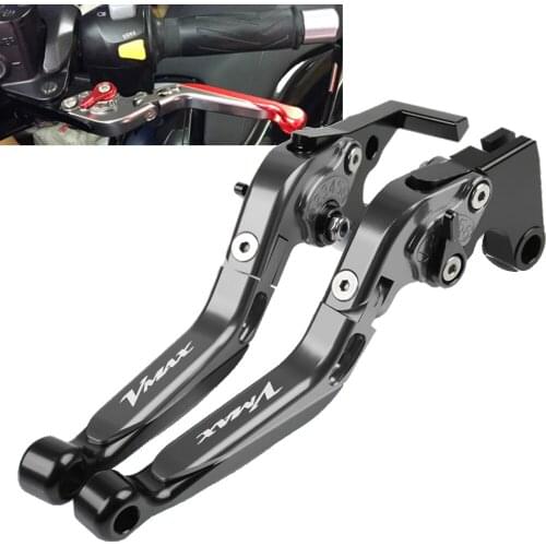 Brake Handle CNC Adjustable Motorcycle Clutch Brake Lever Handlebar For Yamaha V-MAX 2009 2010 2011 2012 2013 2014 2015 2016