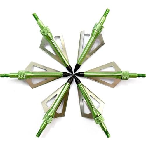 12 pcs Archery Broadheads Arrow Point Tip Arrowhead for Hunting Archery Targeting Outdoor