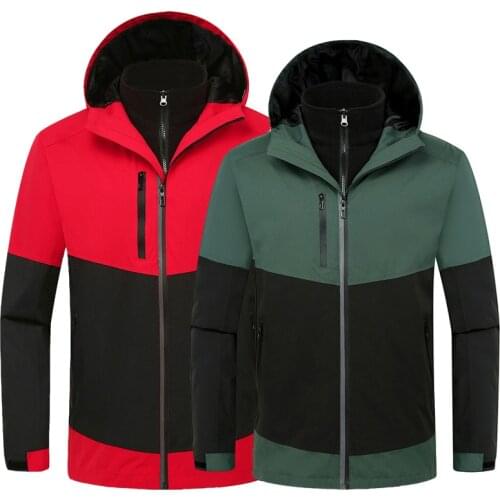 Reflective Ski Jackets Men Brands Windproof Waterproof Breathable Thick Warm Snow Coat Winter Skiing And Snowboarding Jacket Men