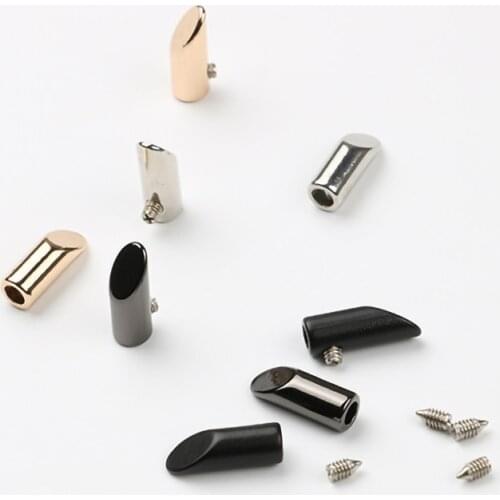 Chamfering Tube 14mm Screwed Cylinder Cord Stopper Rope Ends Lid Drawstring Toggles Clip Clothes Apparel Shoelace Accessories