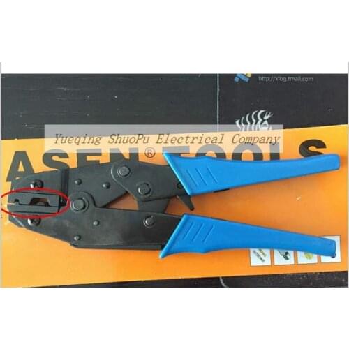 HS-12 wire stripper EUROP STYLE ratchet crimping PLIER crimping plier 6-8-10mm2 multi tool