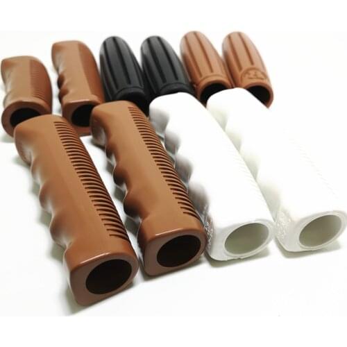 Q029 Bike Grips retro vintage bike city bicycle Grips comfortable classic old models folding non-slip rubber shock absorbers