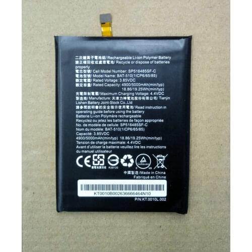 High Quality 5000mAh BAT-510 Battery For Acer Liquid Metal MT S120 For Acer Liquid zest plus Mobile Phone