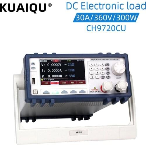 High Precision Programmable dc load Battery Tester CH9720C 300W 360V 30A CH9720B 150W DC Electronic Load