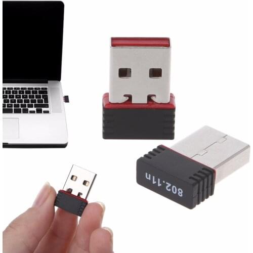 150Mbps USB 2.0 WiFi Wireless Adapter Network LAN Card 802.11 ngb Ralink MT7601 Mini Wireless Network Card C26