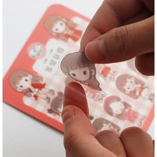 40pcs/set Sticker Kawaii Kid Student Journaling Decor Sticker Sheets Natural Scenery&Art Paintings Stationery Stickers Book