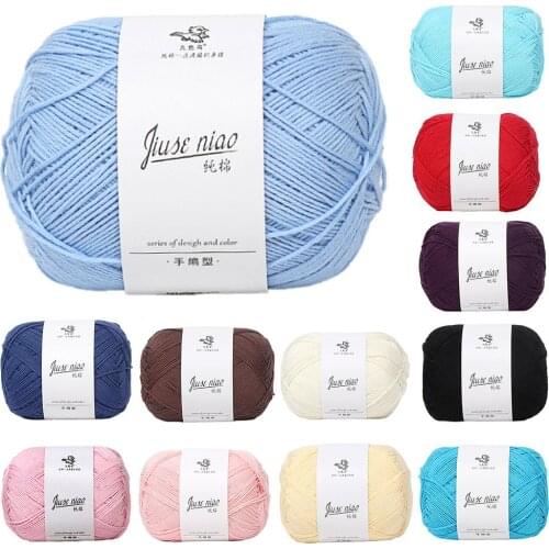 50g Knitting Woolen Yarn Baby Clothes Scarf Hat Gloves Sweater Woven Material