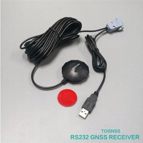 10m 5V power supply, RS232 GPS RECEIVER, DB9 female, support external power supply GNSS chip design Supports GLONASS module