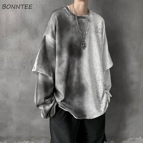 BONNTEE Men's T-shirts With A Hood