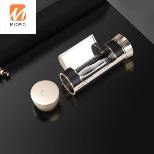 Contact Lens Case Lipstick Colored Contact Lenses Case Portable Contact Lens Case Companion Box