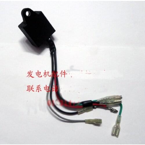Electronics Stocks car ET950 ET650 Generator CDI Box Top Spark Ignition CDI Unit Coil for 02 Stroke Air Gas Engine 800W 900W