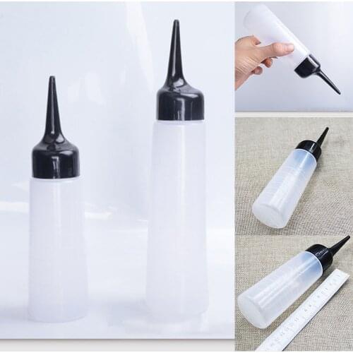 150/250ml Salon Hair Color Mixer Bottle Shampoo Applicator Bottle Hairdressing Measuring Tool Hair Dye Bottle Scalp Treatment