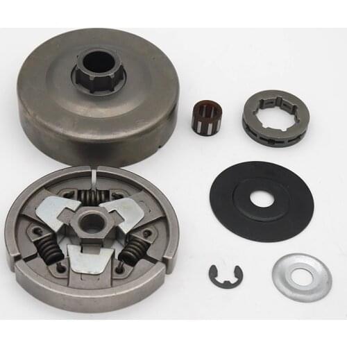 3/8"-7 Clutch Drum Rim Sprocket Kit Fit For Stihl MS660 066 064 MS640 MS661 MS 660 640 Gas Chainsaw Replacement Spare Parts