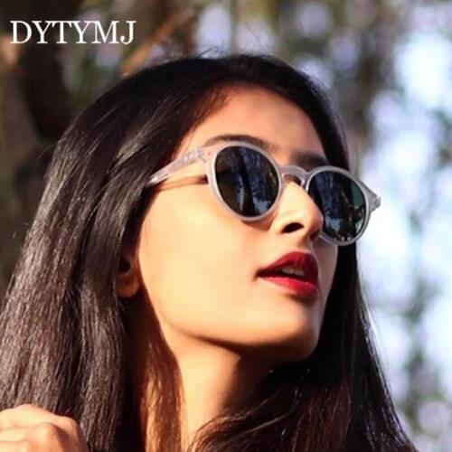 DYTYMJ Round Sunglasses Women Luxury Brand Sun Glasses for Men/Women Gafas De Sol Redondas Mirror Vintage Oculos De Sol Feminino