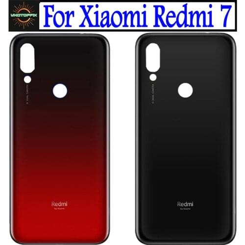 For Xiaomi Redmi 7 Battery Cover Door Rear Panel Housing Case for Redmi 7 Battery Door For Redmi 7 Back Battery Cover Replace