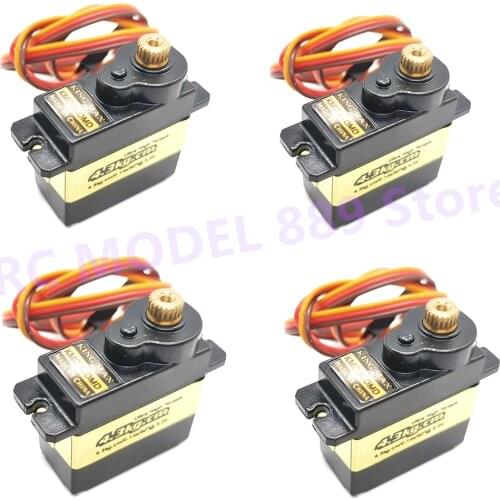 Kingmax KM0940MD KM0950MD Metal Digital Servo núcleo de hierro impermeable 13g/17g dirección timón para aviones RC ala fija DIY