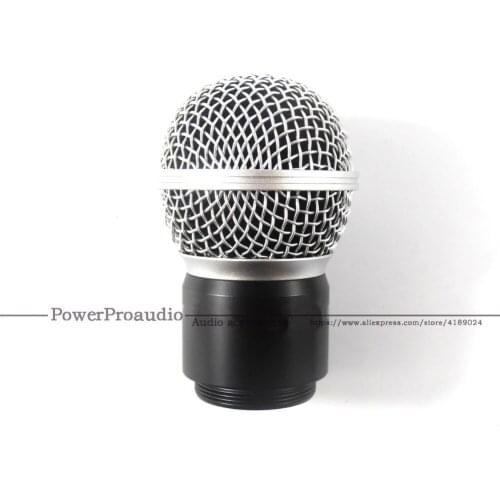 New Replacement Ball Head Mesh Microphone Grille with capsule for Shure SM58