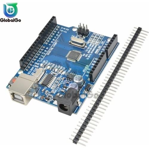 CH340 Version for Arduino R3 Square Port Type B USB Development Board Driver Board Module 16Mhz ATmega328P