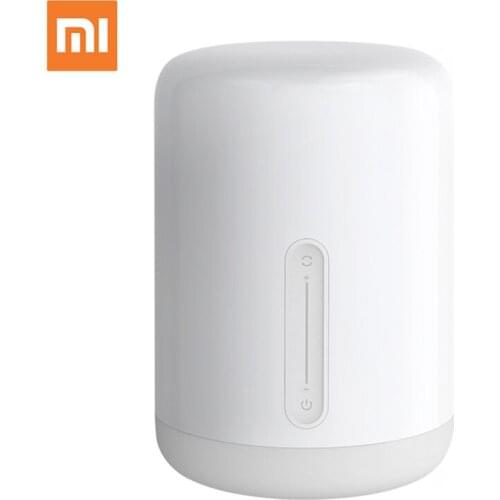 New Version Xiaomi Mijia Bedside Lamp 2 Smart Light voice control touch switch smart APP color adjustment For Apple Homekit Siri
