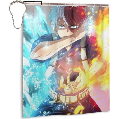 My Hero Academy Shower Curtains Waterproof Polyester Nordic Home Decoration Bath Room Bathroom Decor