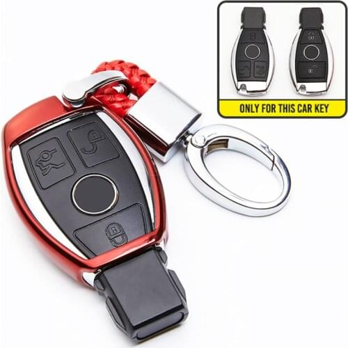 TPU Car Keychain Cover For Mercedes Benz C Class AMG W203 W210 W211 W124 W202 W204 W205 W212 W176 GLE W166 Coupe C292 ML GLS CLA