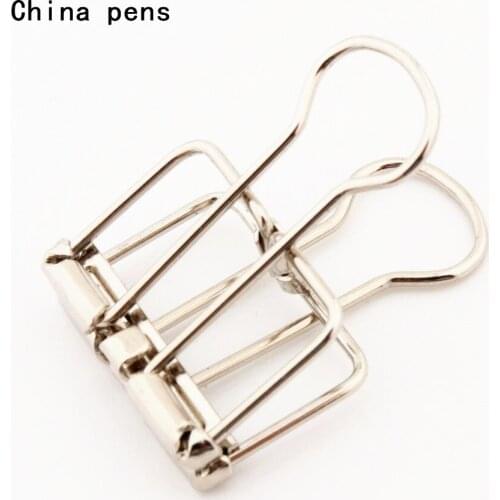 High quality 93 Platinum metal 48mm 32mm 19mm Binder clip for decorative clips Student School Office Supplies