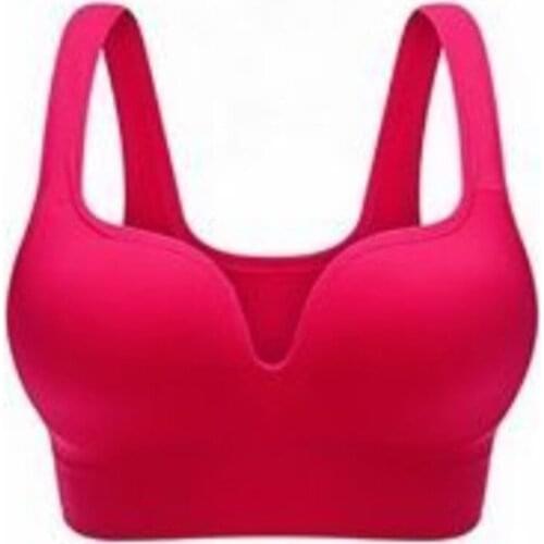 Womens Fashion Vest Sports No Steel Ring Gather Bra Underwear
