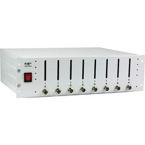 8-Channel Battery Split Cabinet Iron Lithium Battery Capacity Tester 18650 Batteries 10A Cycle Aging EBC-X