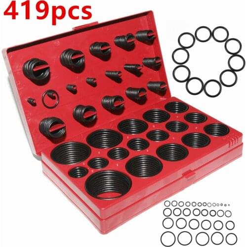 Promotion 419pcs 32 Sizes Universal Rubber O Ring set O-Circle Kit Seal Gasket O-ring Rubber Seal Ring Assortment Set R01-R32