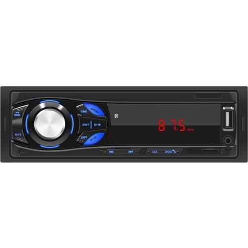 Autoradio Car Radio Stereo Bluetooth FM Aux Input Wireless Audio Receiver TF USB 12V In-dash 1 din Audio MP3 Multimedia Player