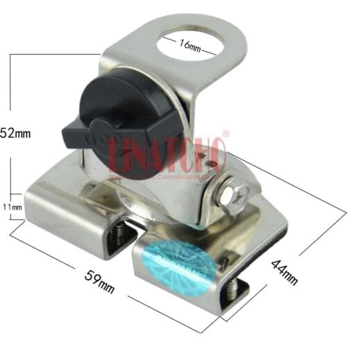 K3-66 stainless steel car antenna bracket trunk lid hatchback mount bracket for mobile radio antenna