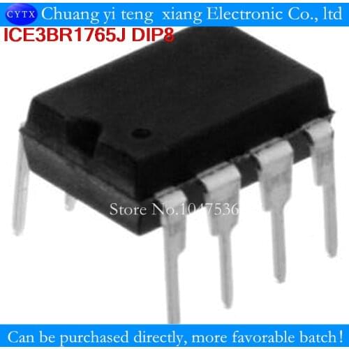 ICE3BR1765J ICE3BR1765 3BR1765 upright DIP8 management chip 10PCS/LOT