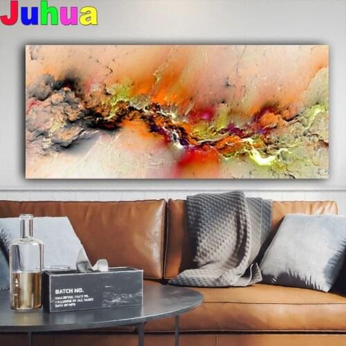 Colorful Art Cloud DIY Diamond Painting 5D diamond Stitch Mosaic abstract Diamond embroidery gift nordic Picture home decor