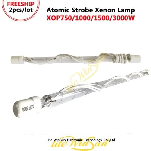 2/lot XOP1500 XOP 1500W 3000W 1000W 750W Xenon Lamp Atomic Light Lamp Source Strobe Light Fresh Light DJ Strobe 1500W