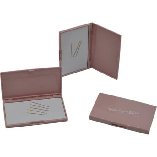 Portable Magnetic Needle Keeper Pincushion Cross Stitch Sewing Knitting Pin Needle Storage Holder Case Organizer Container Tool