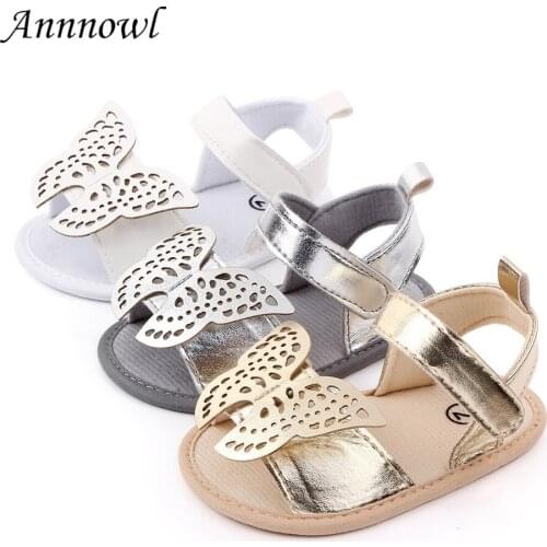 Fashion Brand Newborn Baby Shoes for Girl Toddler Summer Shoes Butterfly Shoe Infant Slippers Princess Flats 1 Year Old Boy